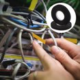 thumbnail image 3 of Cinta aislante de tela de alta temperatura para cableado automotriz, 2 unidades de 9 mm x 15 m, duradera, ideal para cableado de automóviles, cinta protectora negra para uso doméstico e industrial, 3 of 7
