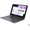 thumbnail image 6 of Lenovo Yoga 7i 2-in-1 15 Business Laptop 15.6" FHD IPS Touchscreen 11th Gen Intel Quad-Core i5-1135G7 8GB DDR4 2TB SSD Intel Iris Xe Graphics Backlit Keyboard Fingerprint USB-C WIFI6 Win10 Grey, 6 of 9