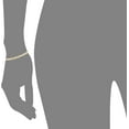 thumbnail image 4 of Floreo 10k White and Yellow Gold Stampato Xoxo X & Heart MOM Links Bracelet for Mothers, 4 of 4