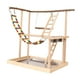 thumbnail image 3 of Parque infantil para loros,Accesorios de de juegos para loros,Soporte de juego para pájaros periquitos,Parque de juegos para gimnasio con perca, 3 of 9