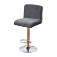 thumbnail image 1 of Ounissouiy Cubierta de silla elástica de tamaño poliéster, muebles de comedor, tela Premium completa, cuidado fácil, 4 Uds. Decoración del hogar gris oscuro, 1 of 6