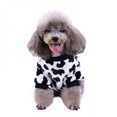thumbnail image 4 of Pet One-piece pants Soft Comfortable Lovely Pajamas for Small Medium Dogs Puppy Autumn and Winter Costume Green S, 4 of 6