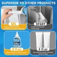 thumbnail image 6 of Mold Stain Cleaner, 8 Floz Washing Machine Cleaner Gel with Brush, Household -Purpose Cleaner Highly Effective in Penetrating for Grout, Fridge, Bathroom, Shower, Front Load Washer, Tile Bathtub, 6 of 6