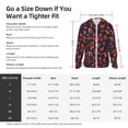 thumbnail image 5 of Kdxio Autumnal Forest Print Women Men Sun Protection UPF 50+ Jackets Zip Up Long Sleeve Hoodie Hiking Lightweight with Pockets, 5 of 7
