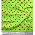 thumbnail image 1 of Soimoi Cotton Jersey Fabric Guitar Musical Instrument Printed Craft Fabric by The Yard 58 Inch Wide, 1 of 3