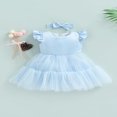 thumbnail image 2 of Little Girls Sweet Style Dress  Mesh Splicing Princess Skirt, 2 of 9