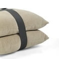 thumbnail image 2 of Mainstays 18" x 18" Solid Chenille Beige Polyester Decorative Pillow Set (2 Count), 2 of 6