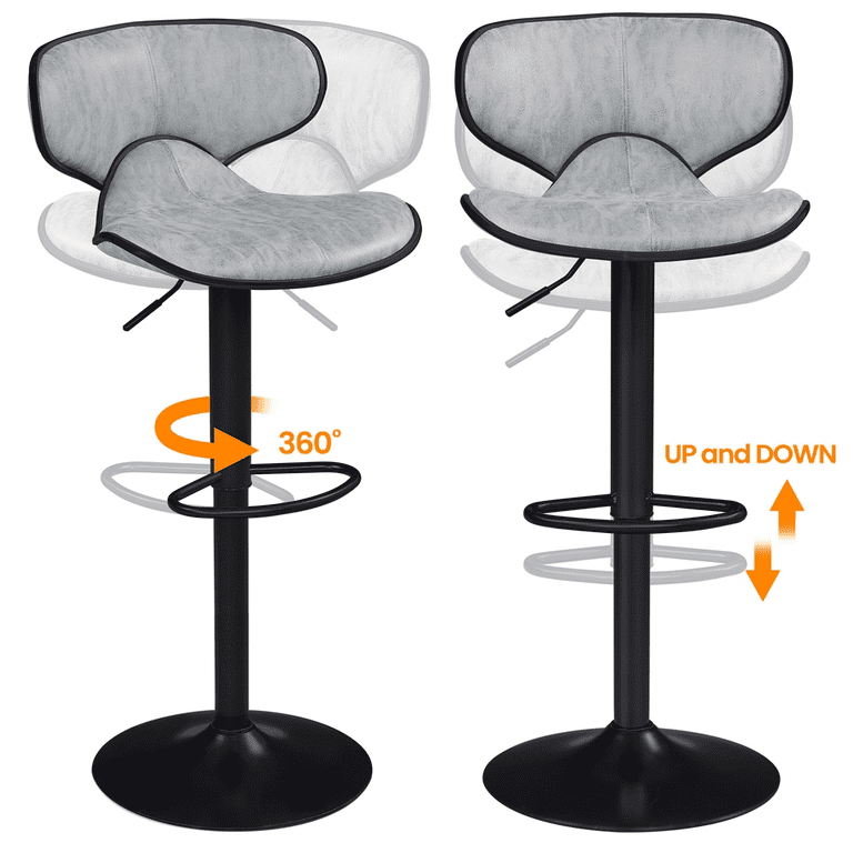 Adjustable vintage bar stools sale