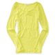 thumbnail image 1 of Aeropostale Solid Ls Camiseta básica para mujer, verde, extragrande, 1 of 2