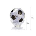 thumbnail image 5 of Balón de fútbol 3D Crystal Puzzle Coolplay con iluminación, 76 piezas, 5 of 5