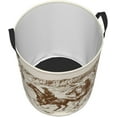 thumbnail image 2 of Spider Laundry Basket with Handle Foldable Laundry Basket Waterproof Storage Basket Toy Trash Bin, 2 of 7