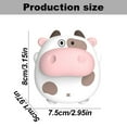 thumbnail image 3 of Chauffe-Mains Mignon Portable et Réutilisable Chauffe-Mains Rechargeable Mini Chauffe-Poche pour Animaux de Compagnie Veilleuse pour Cadeau Intérieur Extérieur Voyage pour Enfants & Femmes & Hommes en Hiver Froid, 3 of 9