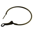 thumbnail image 3 of Abbracc 20pcs 30mm Round Hoop Loop Leverback Earring Making Findings Bronze, 3 of 8