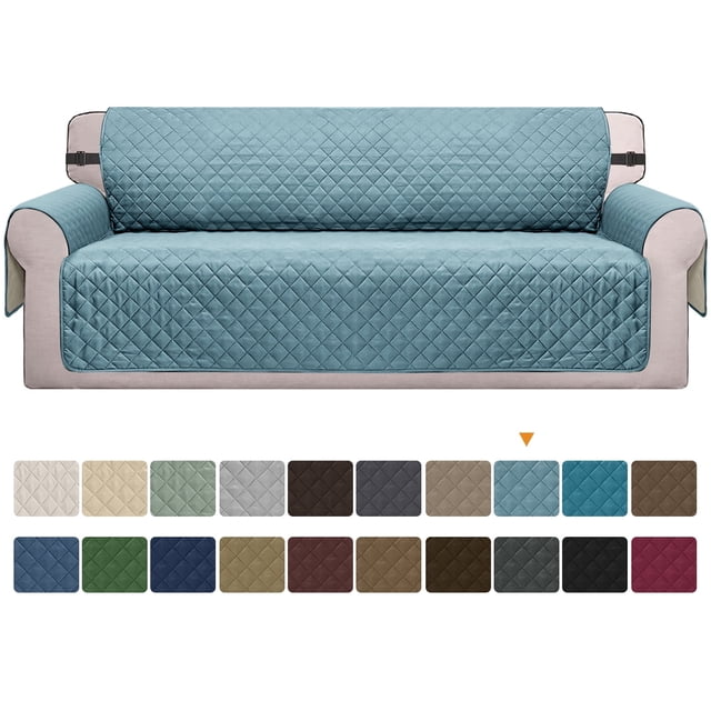 Reversible Sofa Cover Machine Washable Couch Cover Water Resistant Slipcover Non Slip Furniture Protector for Dogs, Children, Pets