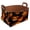 Multicolor 5, variant on Scary Jack o 'Lantern Storage Basket Collapsible Storage Bin, PU Foldable Basket Convenient Box Storage Organizer with Handles for Shelves Office Bedroom Closet Nursery Toys Laundry