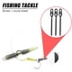 thumbnail image 5 of Tornillo 20x Boile Likrtyny Anillo ovalado Giratorio D-Rig Chod Rig Aparejos de pesca 12 mm Para Estrenar, 5 of 6