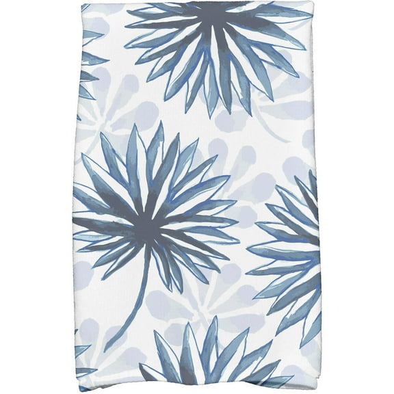Simply Daisy 18" x 30" Spike and Stamp Floral Print Kitchen Towels