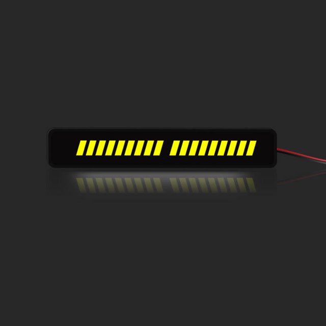3D Coche Rejilla Delantera Media Red LED Decoración De Luz Insignia Emblema Del Faro Día/Noche Tiempo De Ejecución Decorativa Atmósfera Lámpara huangjie unisex