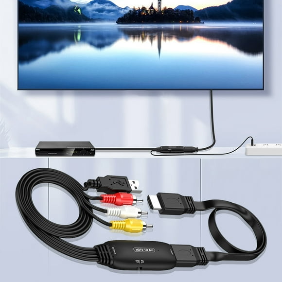 Peggybuy HD Video Converter Box 1080P Supports PAL/NTSC for PS4 Xbox Fire Stick Apple TV