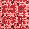 thumbnail image 1 of Ahgly Company Machine Washable Indoor Square Abstract Red Modern Area Rugs, 8' Square, 1 of 4