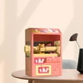 thumbnail image 4 of Elektrische Klauenmaschine Für Kinder Zum Selbermachen Mit Musik Und Lichtern Mit 8 Puppen Elektronische Mini-Klauenmaschine Eltern-Kind-Interaktives Rosado Hugo Máquina de garras, 4 of 5