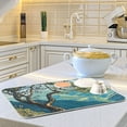 thumbnail image 6 of Yayeee Dish Drying Mat for Kitchen Counter 18"x24" Microfiber Absorbent Pad, Yellow Tree, 6 of 7