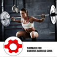 thumbnail image 4 of 4pcs Dumbbell Screw Nut Spinlock Collars Barbell Nut Gym Dumbbell Screw Barbell Fastening Nut Dumbbell Bar Lock Barbell Locking Nut for Workout Nut Ac, 4 of 4