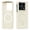 Beige, variant on ELEHOLD Magnetic Case for Moto Razr Fold, Anti-Scratch Shockproof Rugged Non-Slip Anti-Fingerprint Cover Wireless Charging Compatible, Beige