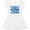AA-White, variant on Inktastic My Dad is a Fantasy Football Legend Girls Baby Dress