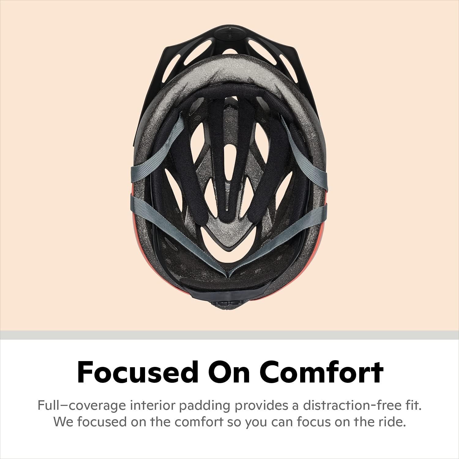 Helmet for Adults, Size 58-62 cm for Riders Ages 14+, Microshell, Adjustable Dial & Straps, Interior Padding, Air Vents, Lighted or Unlit, Visor, Adult Bike Helmet