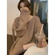thumbnail image 3 of Suéteres para mujer, holgados, cómodos, informales, elegantes, lisos, combinables, ropa de calle, moda de oficina, estilo coreano, sencillo, estilo Normcore, primavera chic, 3 of 6