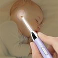 thumbnail image 4 of Orejas Herramientas de eliminación de cera LED Luz Pequeña Spoon Luminosa Pro Visible Earpick Inicio Auricil Atención de Salud Bebé Púrpura Speravity HA009796-01B, 4 of 6