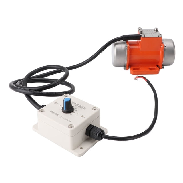 Motor Vibrador De 24 V Sin Cepillo, aleación De Aluminio Motor De Vibración Eléctrica De 30 W Motor Eléctrico Pequeño Con Controlador Vibradores De Concreto Sin Escobillas