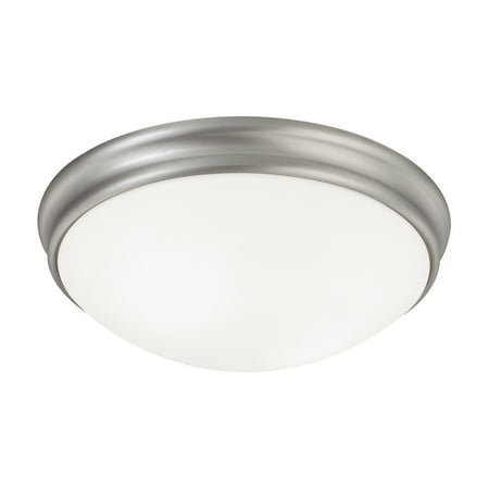 

Capital Lighting 2034 3 Light 14 Wide Flush Mount Bowl Ceiling Fixture - Nickel