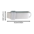 thumbnail image 3 of Sneaker Cleaning Eraser ABS Rubber Portable Stain Remover for White Shoes Delicate Materials B, 3 of 9