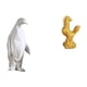 thumbnail image 1 of Escultura De Resina De Pingüino, Figura Coleccionable, Artesanía Decorativa, Estatua De Animal, Decoración Feng Shui, Decoración Del Hogar, Gallo Para Inauguración De La Casa, Mesa, Bar,, 1 of 8