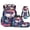 White Axolotl, variant on KUIFORTI Ice Cream Capybara Backpack and Lunch Box for Elementary Students Kid School Bag Set 4 Piece Girls Bookbag Pencil Pouch Water Bottle Sleeve