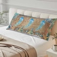 thumbnail image 4 of Jellyfish Coastal Body Pillow Covers 20"x54", Summer Nautical Starfish Coral Brown Anchor Soft Brushed Microfiber Breathable Throw Pillow Covers, Pillowcase with Zipper for Couch Sofa Bedroom, 4 of 9