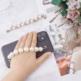 thumbnail image 5 of 3 Styles Beaded Cell Phone Charms Pearl Chain Decoration Lanyard Cute Wrist Strap Universal Mobile Finger Strap Grip Holder With Screws Case, 5 of 5