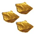 thumbnail image 1 of 300Pcs Square Sweets Candy Chocolate Lolly Paper Aluminum Foil Wrappers Gold, 1 of 7