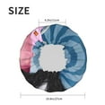 thumbnail image 6 of Kll Dog In Hairdresser Pattern Shower Cap & Bath Cap For Women,Reversible Oversized Waterproof Shower Caps For All Hair Lengths,Elastic Reusable Bathing Hair Cap, 6 of 9