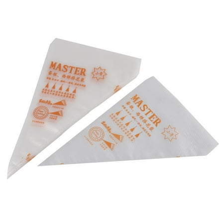 - Unique Bargains Bakery Kitchen Plastic Cake Bread Toast Decor Baking Piping Bag 31 x 20cm 100pcs