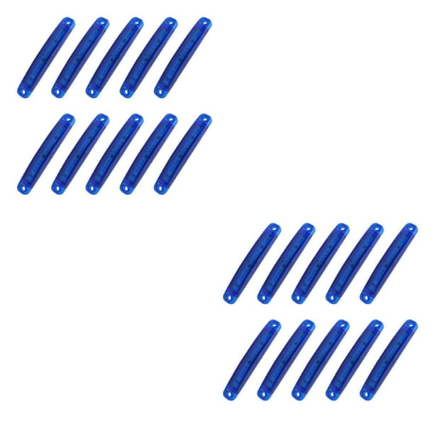 Kenally Luz indicadora 10X, lámpara lateral, suministros para coche, larga duración, resistente al agua, alto brillo, luces de señal Type2 NO2