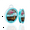 Turquoise, variant on Ray Fishing Silk X8 Braided Fishing LINE - Power Series - Exceptional Power Smoothness Deign for Ultra Light Freshwater Fishing, 175Yds Each Spool