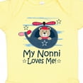 thumbnail image 4 of Inktastic Nonni Loves Me Baby Bear Boys Baby Bodysuit, 4 of 5