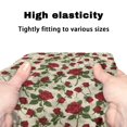thumbnail image 7 of Jiueut Vintage Rose Rollator Seat Cushion Back Bar Cover Set for Women Set of 2 Rollator Seat Cushion Back Bar Cover Set for Seniors Assistive Vehicle Cover, 7 of 7