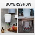 thumbnail image 3 of Solar Poultry Automatic Timing Feeder Chicken, Duck, Goose, Pigeon Trough Fish Pond Feeder ,One-Click Setup, 3 of 6