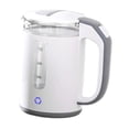 thumbnail image 1 of Luzkey High Borosilicate Glass Electric Kettle, Tea Water Boiler Hot Water Boiler ,Quick Heating Electric Health Pots for Party Home white, 1 of 8