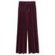 thumbnail image 1 of Pantalones anchos de terciopelo dorado para mujer, pantalones holgados de talle alto de talla grande para mujer, pantalones casuales ajustados Jin Fat Sister 200, 1 of 6