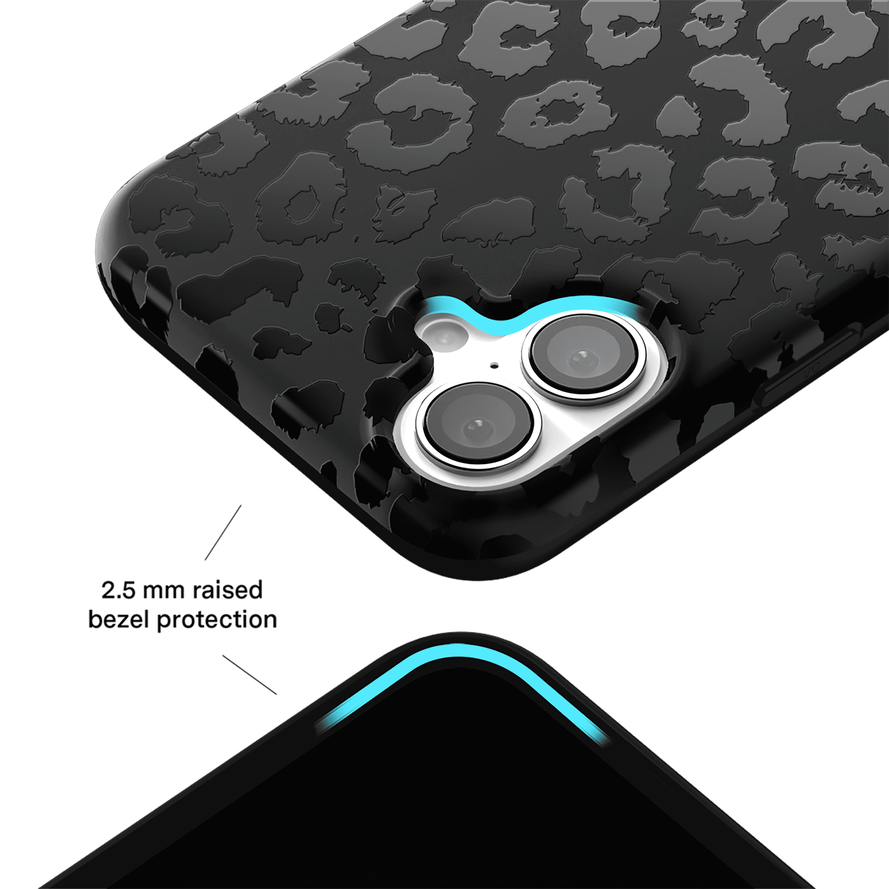VELVET CAVIAR for iPhone 16 Plus Case Leopard - Compatible with MagSafe - Cute Protective Phone Cases for Women - Black Cheetah Print
